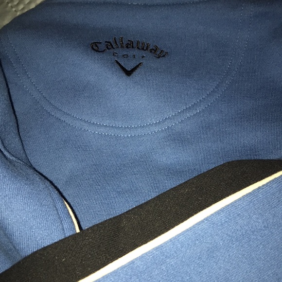 NWOT. Callaway Golf Long Sleeve Jacket. Half Zip. Size XL. Fleece type lining - Picture 5 of 6